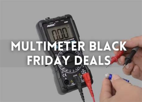 fluke multimeter black friday